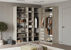 Модульная гардеробная Ларго (Миф)